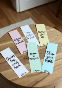 Personalized Bookmarks - Best Gift for Book Lovers & Kids