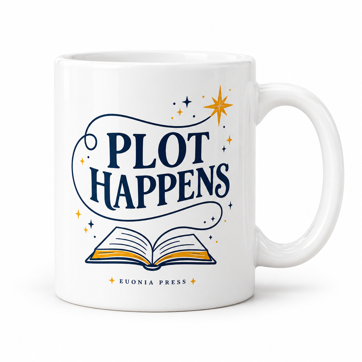 Plot Happens Mug