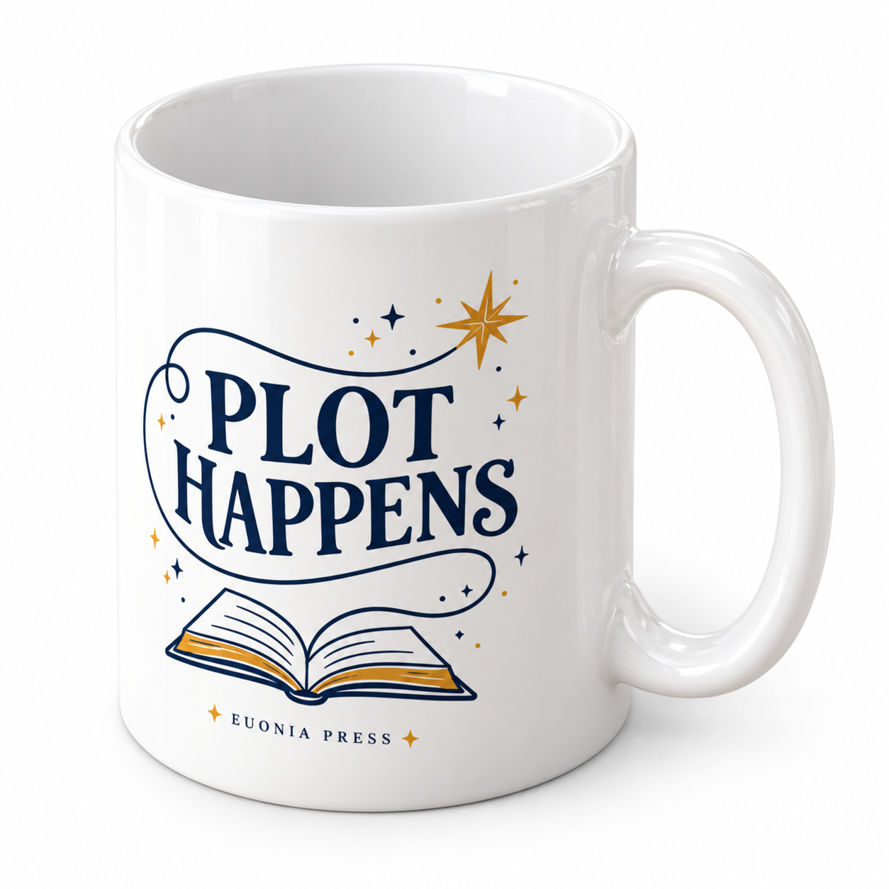 Plot Happens Mug - Image 4