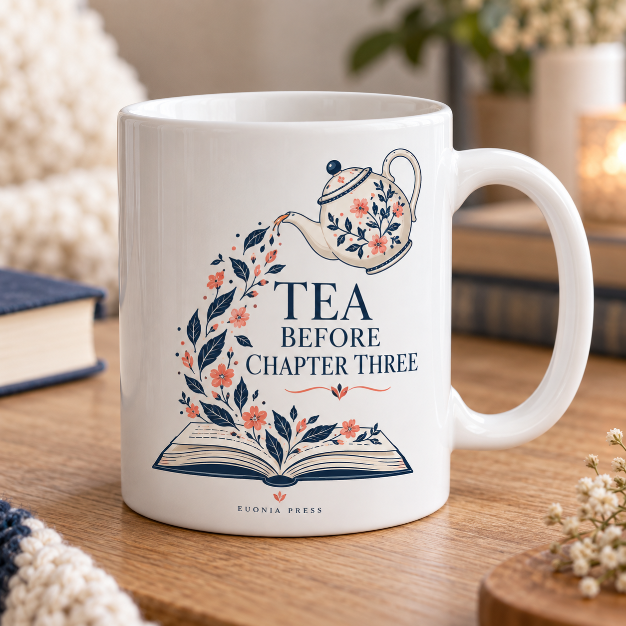 Tea Before Chapter Three Mug - Image 3