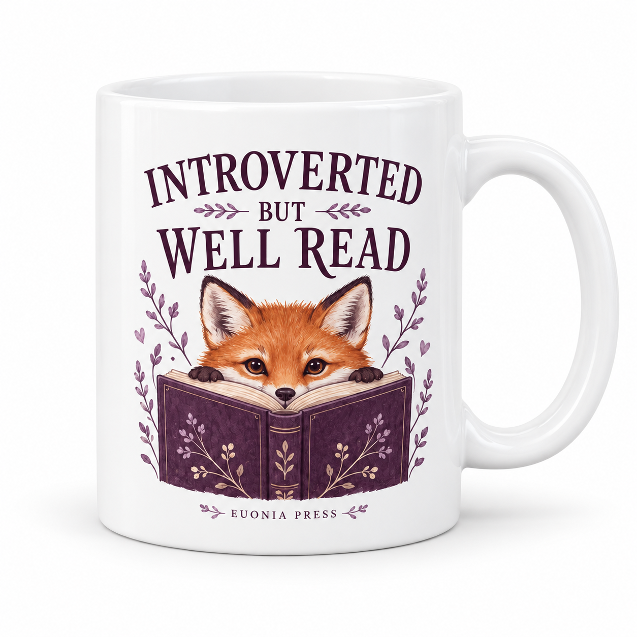 Introverted but Well Read Mug