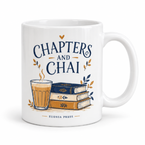 Chapters and Chai Mug