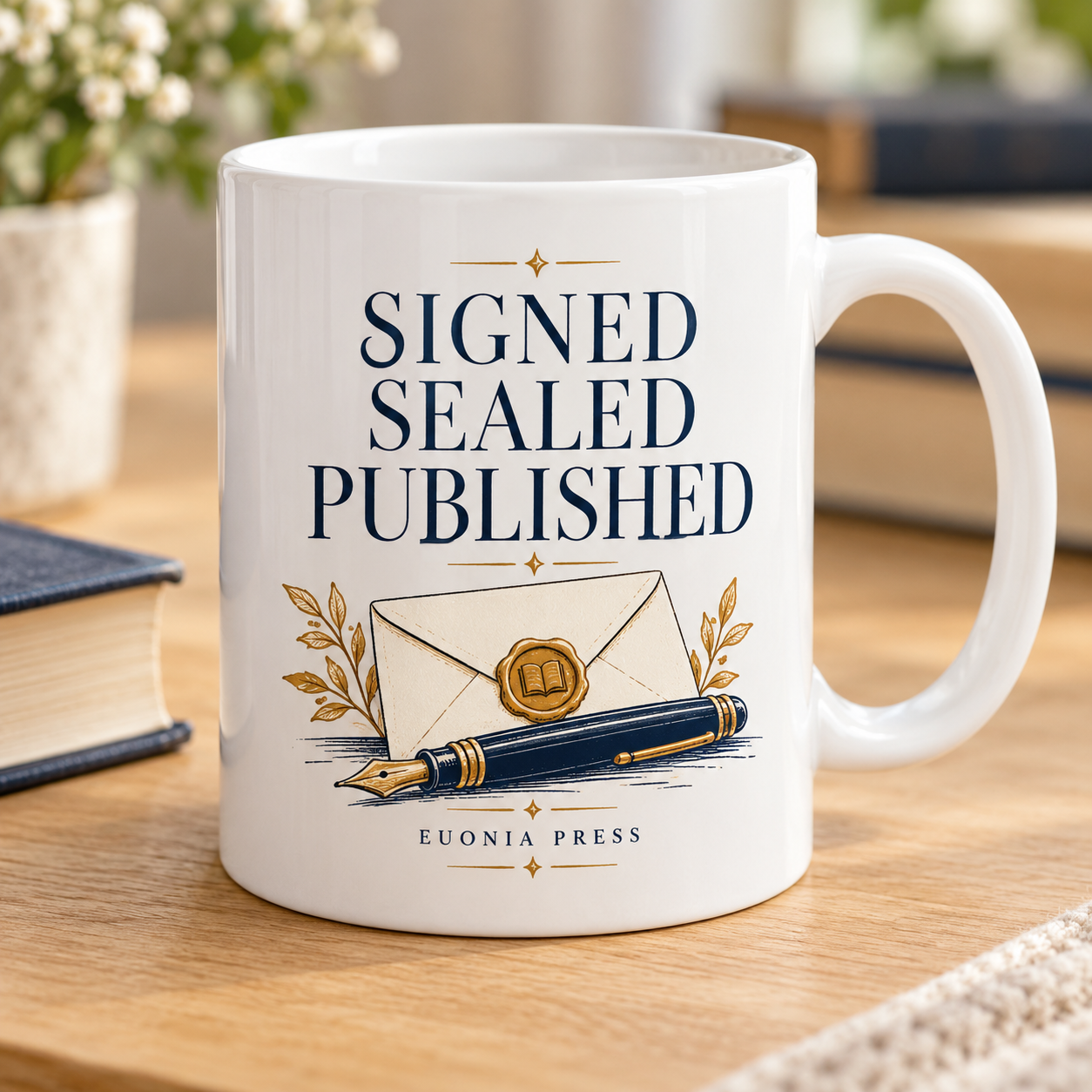 Signed Sealed Published Mug - Image 3