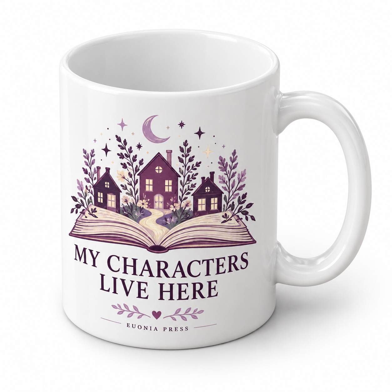 My Characters Live Here Mug - Image 4