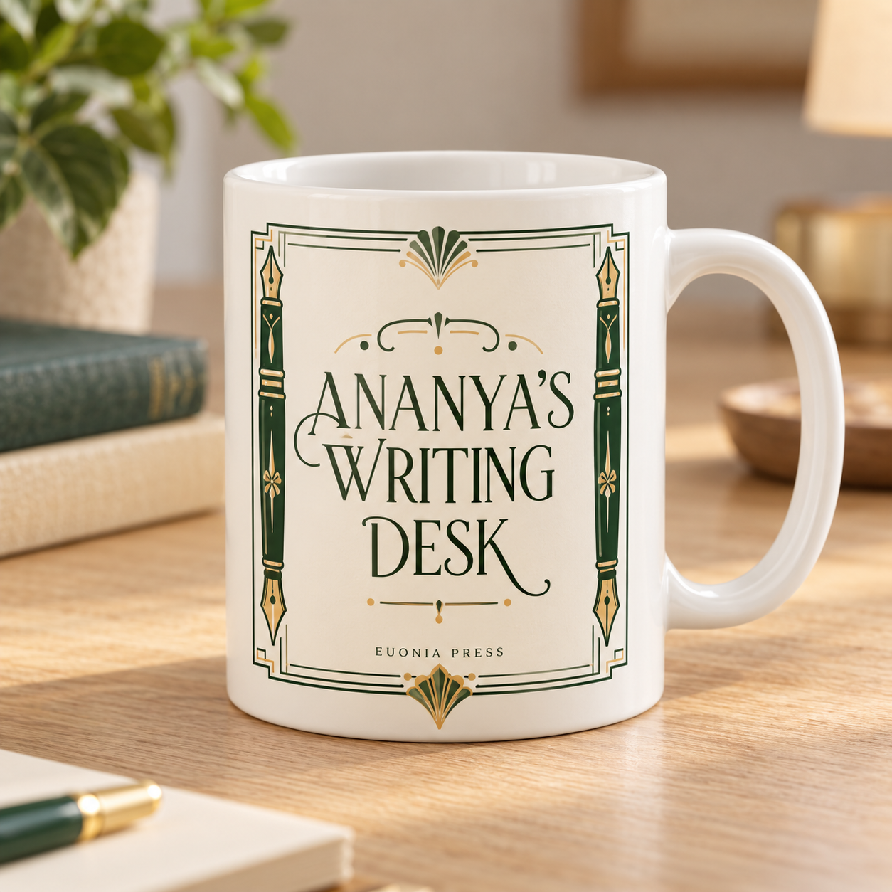 Personalised Writing Desk Mug - Image 3