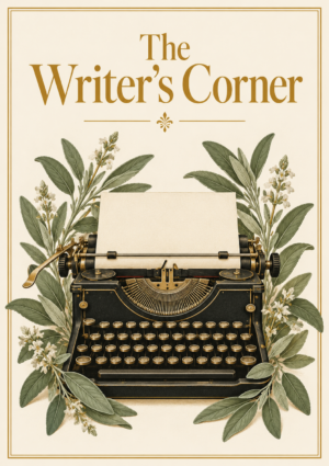 The Writer's Corner Framed Print