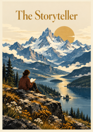 The Storyteller Framed Print