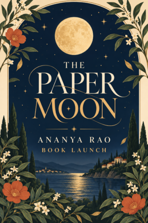 Personalised Book Launch Acrylic Stand