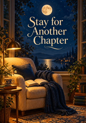 Stay for Another Chapter Poster