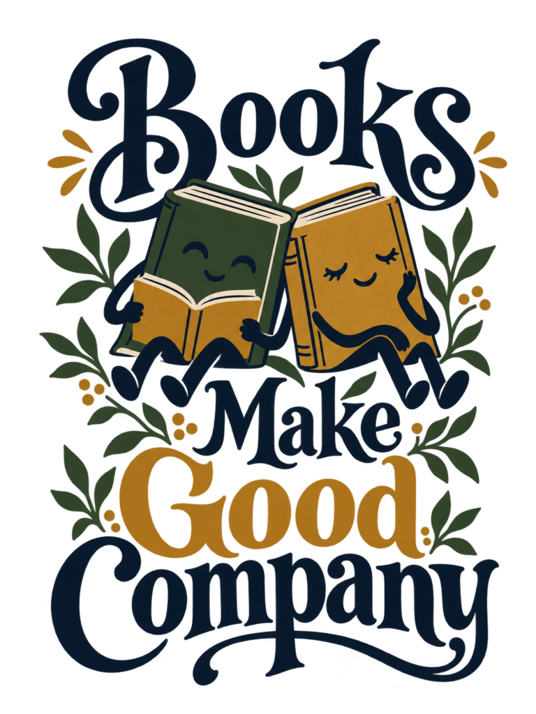 Books Make Good Company T-Shirt