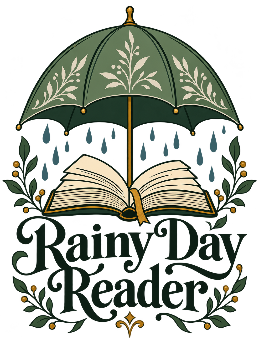 Rainy Day Reader T-Shirt
