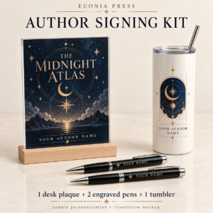 Author Signing Kit — Customised Author Promotion Combo