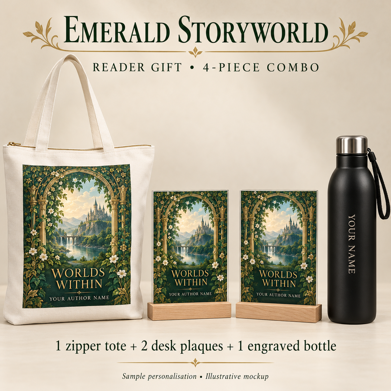 Emerald Storyworld Reader Gift Combo 08 — 4 Pieces