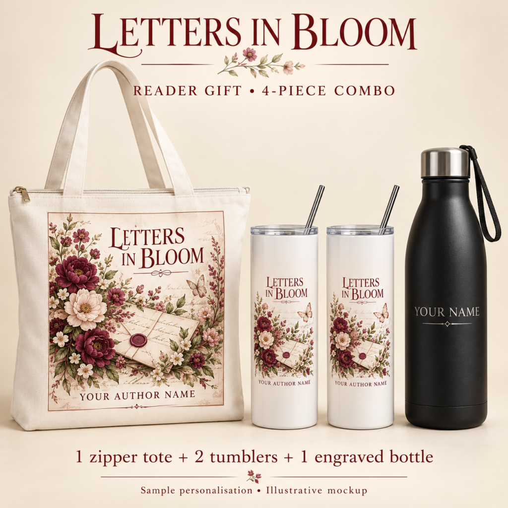 Letters in Bloom Reader Gift Combo 07 — 4 Pieces