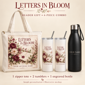 Letters in Bloom Reader Gift Combo 07 — 4 Pieces