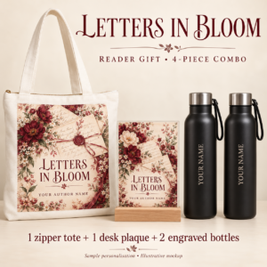 Letters in Bloom Reader Gift Combo 08 — 4 Pieces