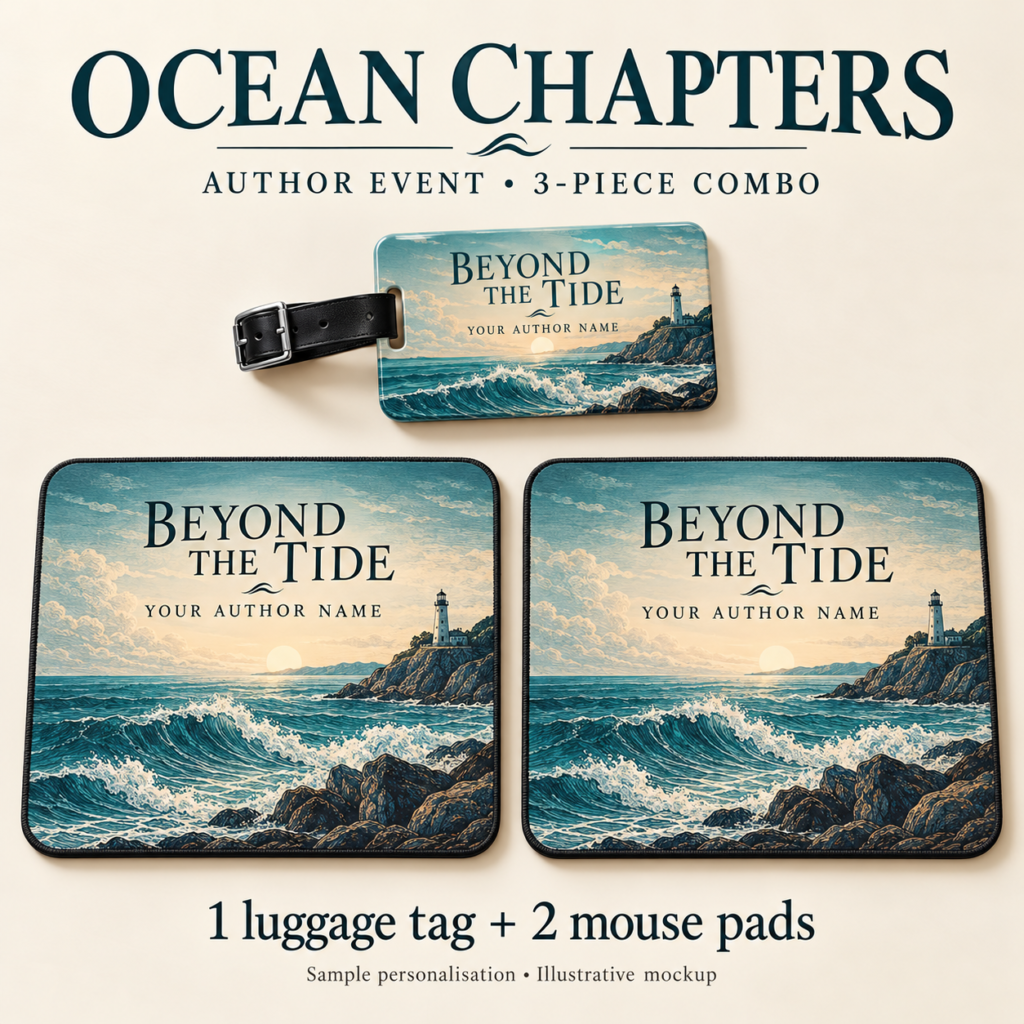 Ocean Chapters Author Event Combo 02 — 3 Pieces