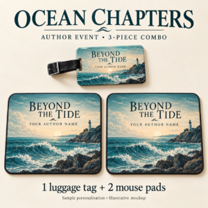 Ocean Chapters Author Event Combo 02 — 3 Pieces