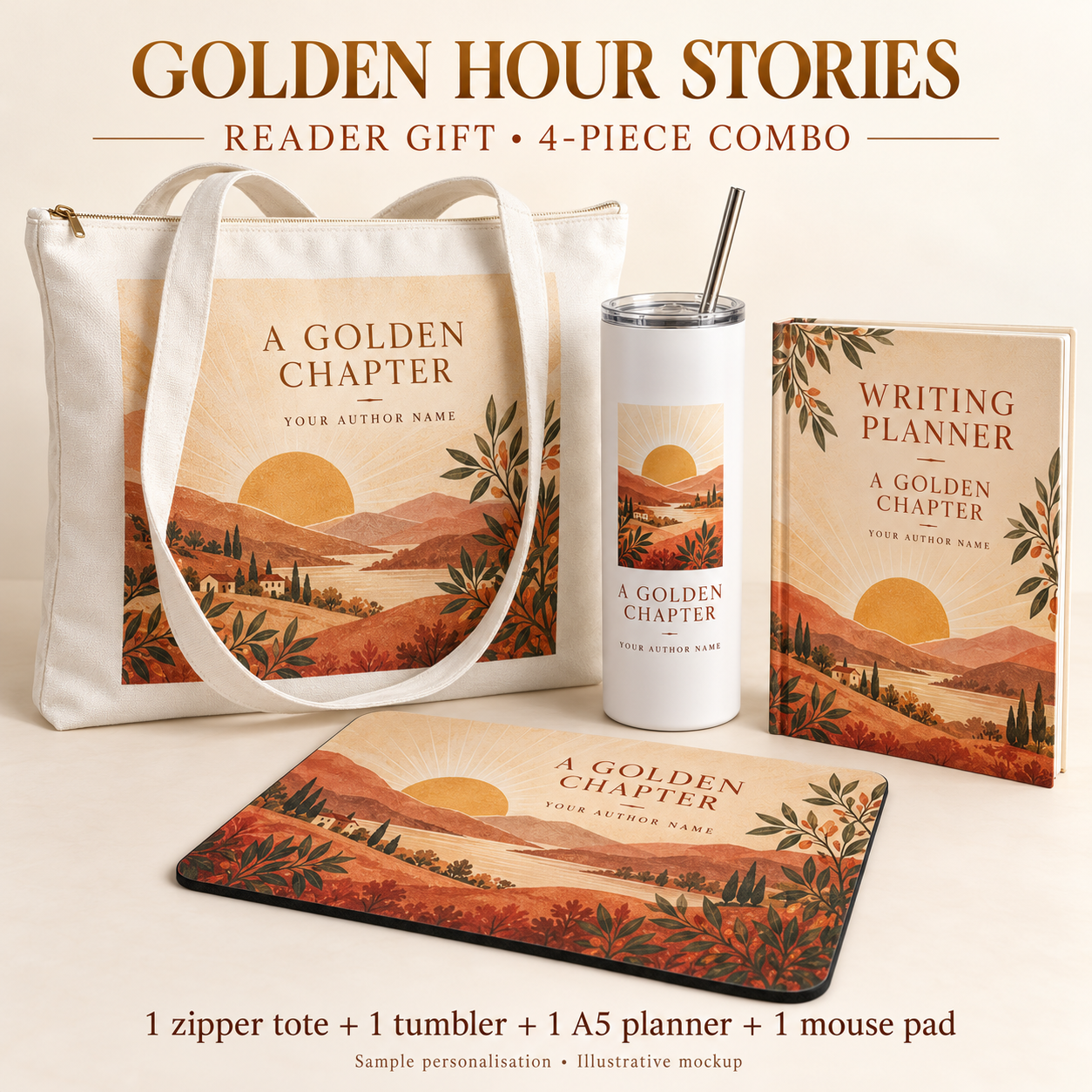 Golden Hour Stories Reader Gift Combo 05 — 4 Pieces