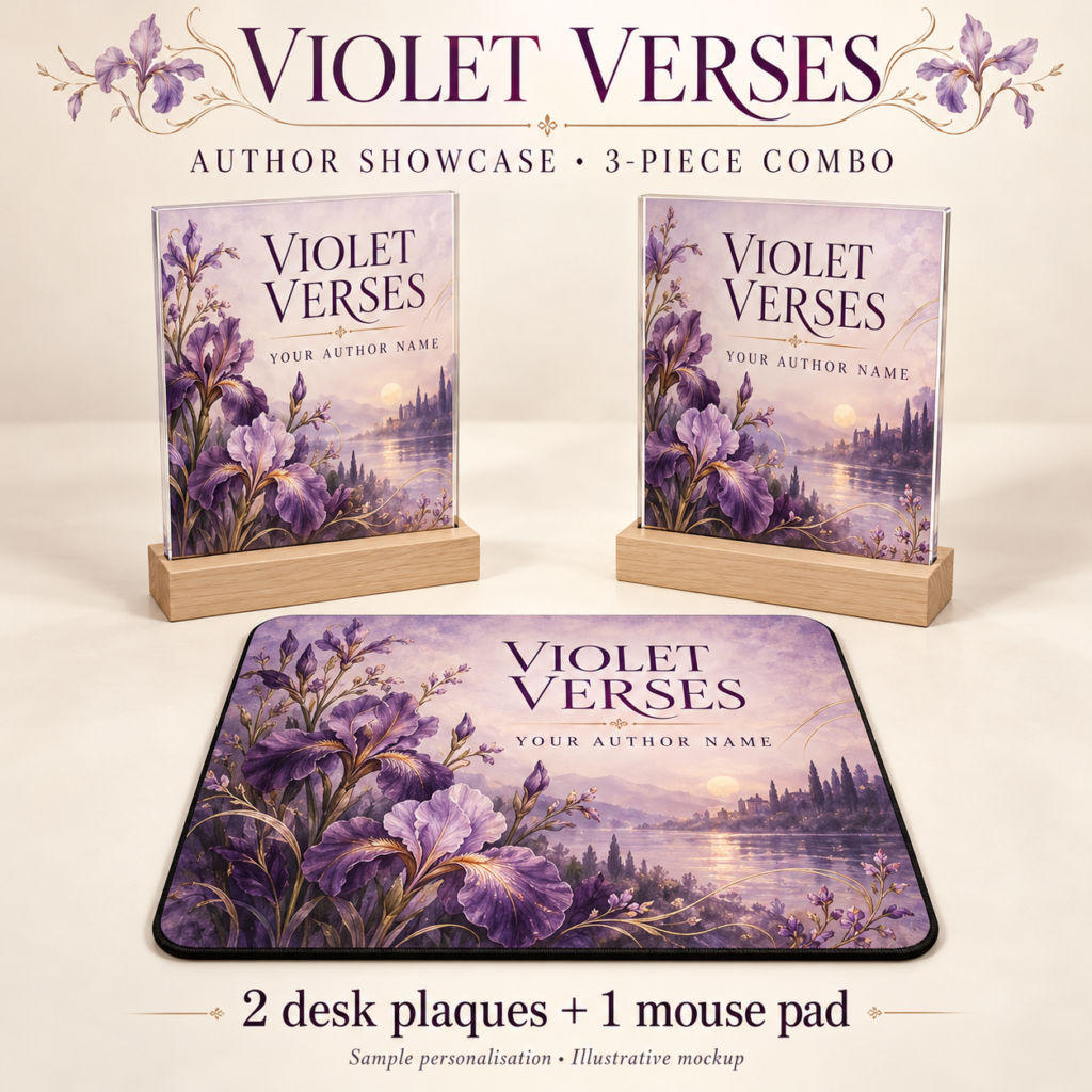 Violet Verses Author Showcase Combo 09 — 3 Pieces