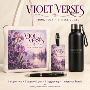 Violet Verses Book Tour Combo 10 — 4 Pieces