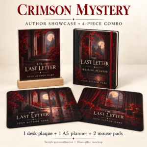 Crimson Mystery Author Showcase Combo 01 — 4 Pieces