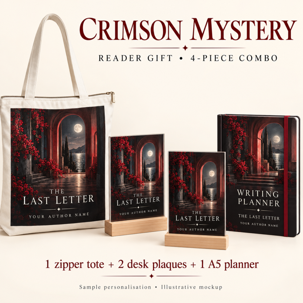 Crimson Mystery Reader Gift Combo 08 — 4 Pieces