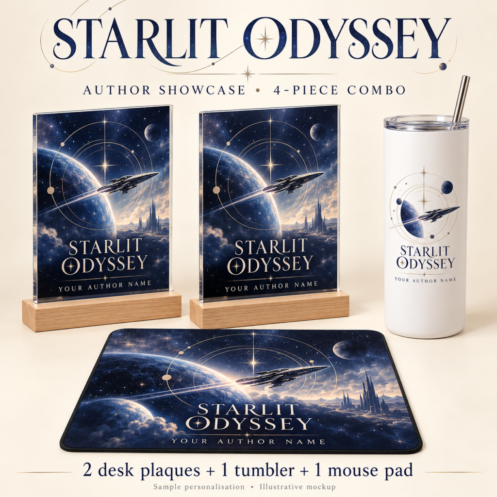 Starlit Odyssey Author Showcase Combo 01 — 4 Pieces