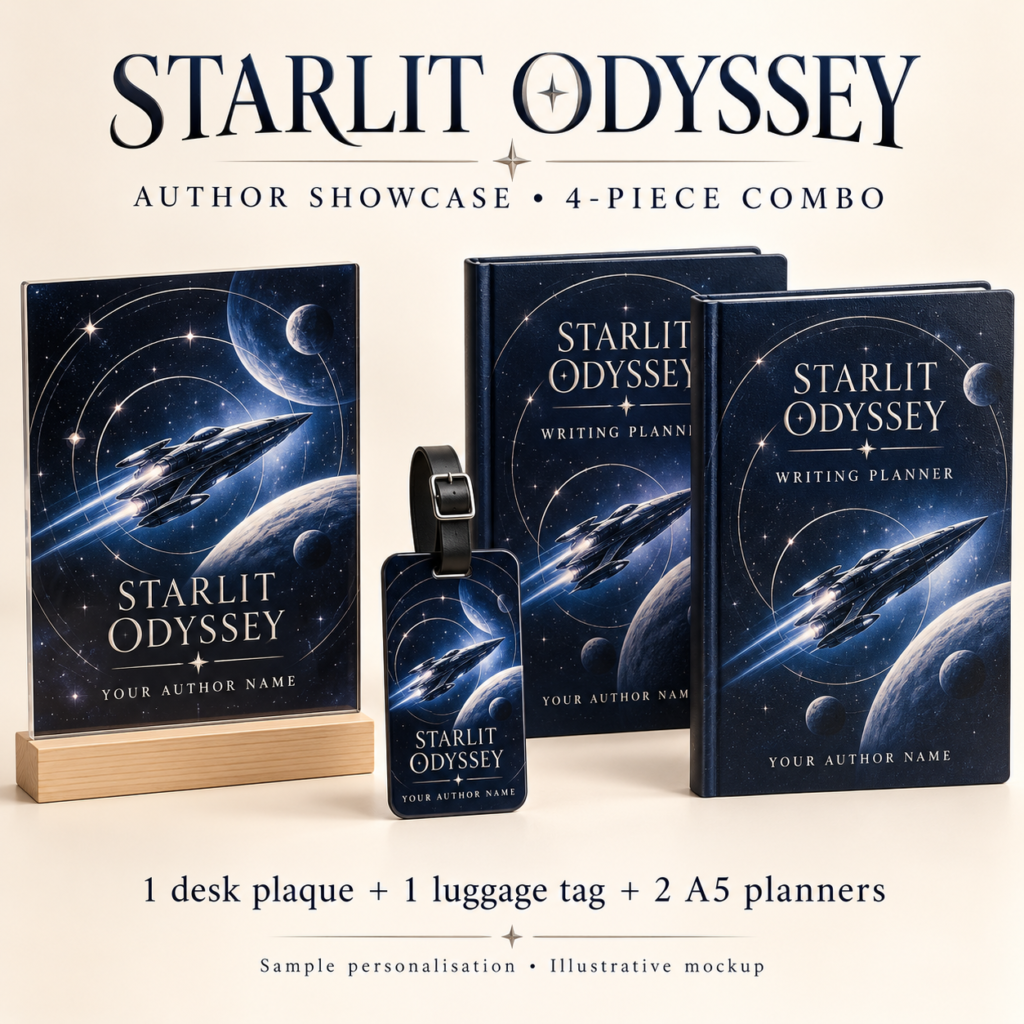 Starlit Odyssey Author Showcase Combo 02 — 4 Pieces