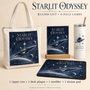 Starlit Odyssey Reader Gift Combo 03 — 4 Pieces