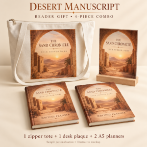 Desert Manuscript Reader Gift Combo 08 — 4 Pieces