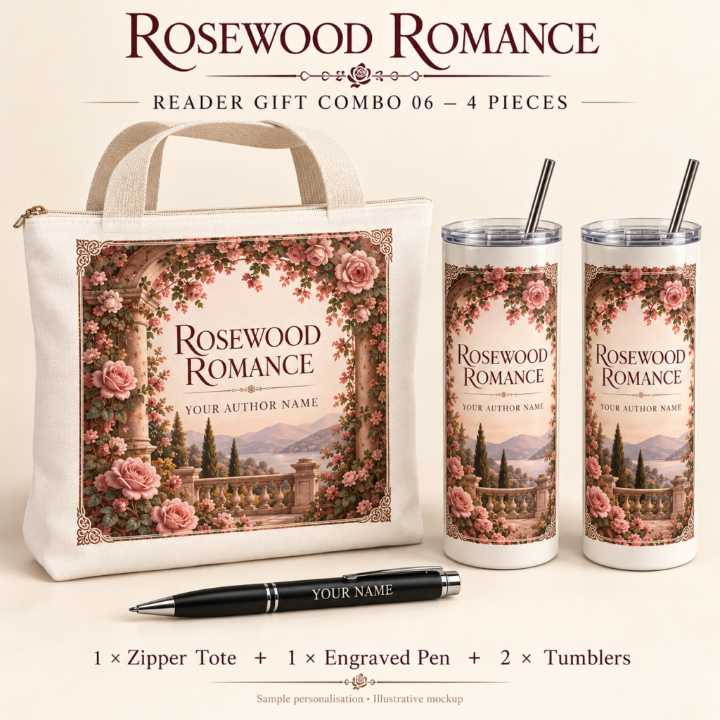 Rosewood Romance Reader Gift Combo 06 — 4 Pieces