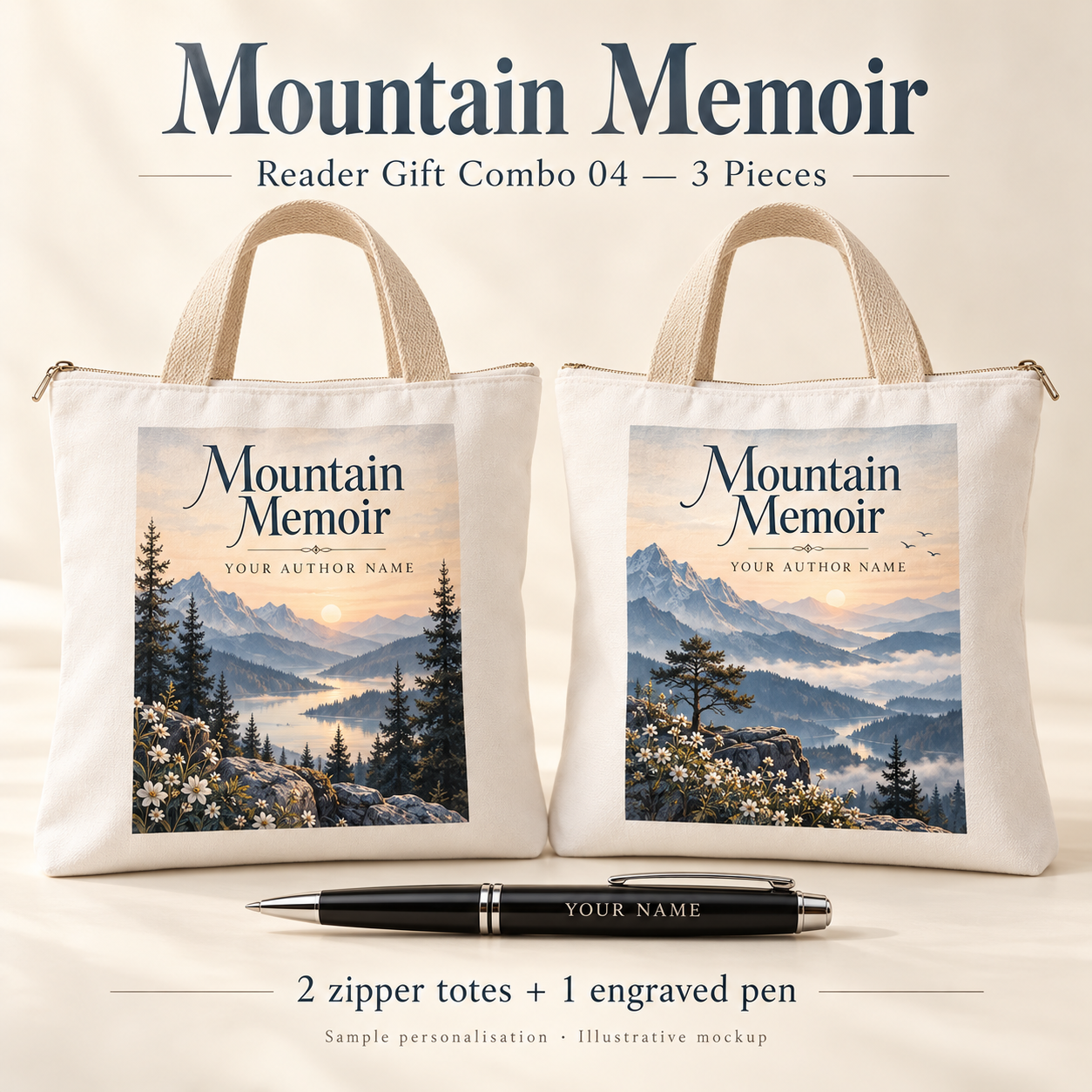 Mountain Memoir Reader Gift Combo 04 — 3 Pieces