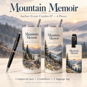 Mountain Memoir Author Event Combo 07 — 4 Pieces