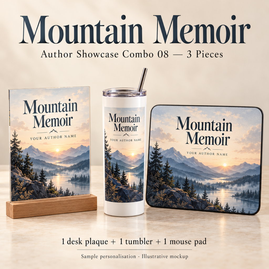 Mountain Memoir Author Showcase Combo 08 — 3 Pieces