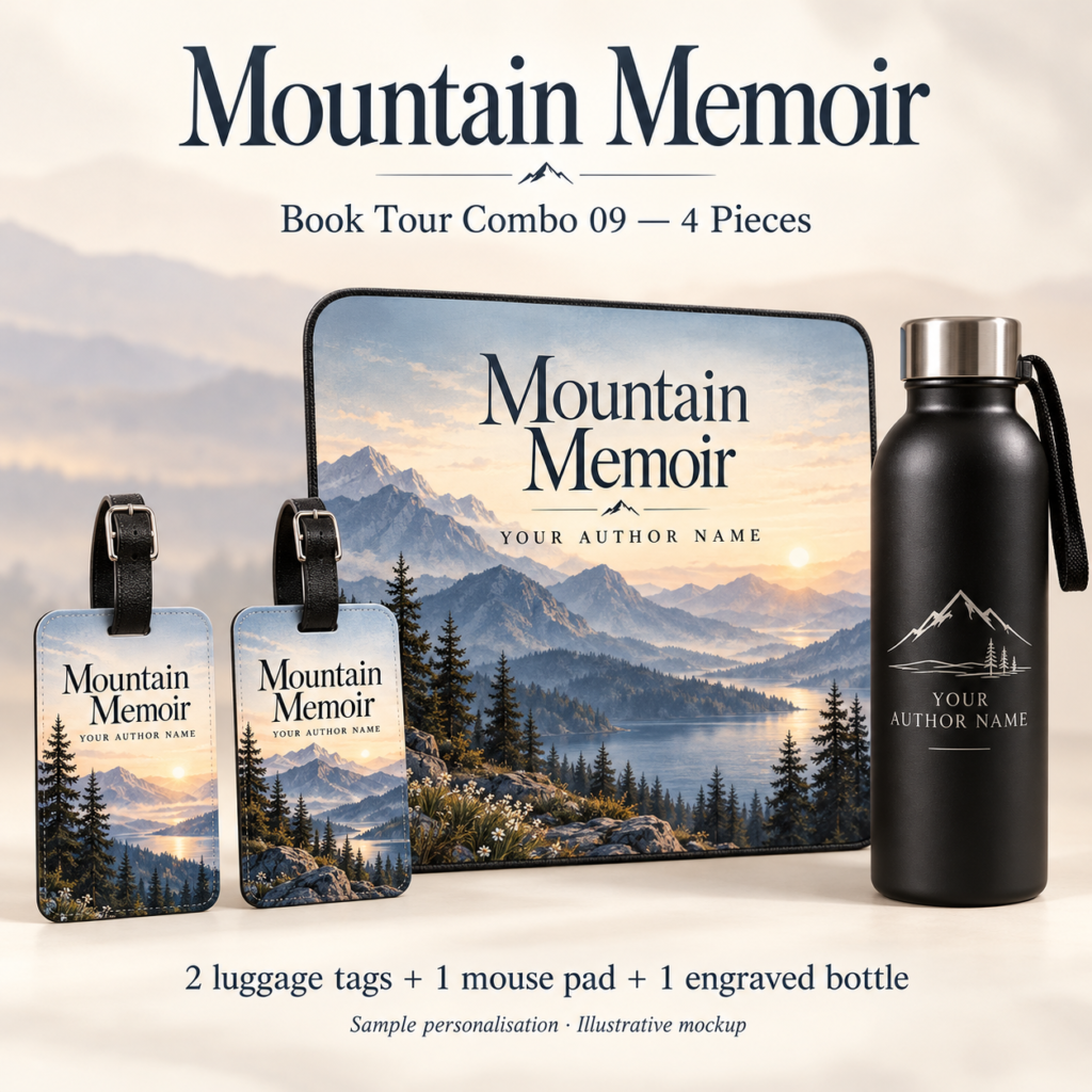 Mountain Memoir Book Tour Combo 09 — 4 Pieces