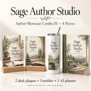 Sage Author Studio Author Showcase Combo 01 — 4 Pieces