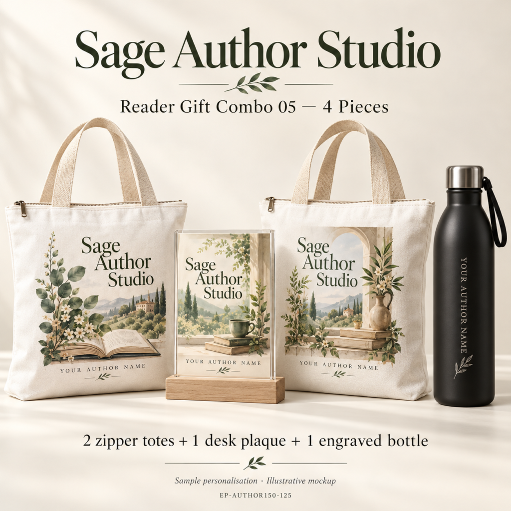 Sage Author Studio Reader Gift Combo 05 — 4 Pieces