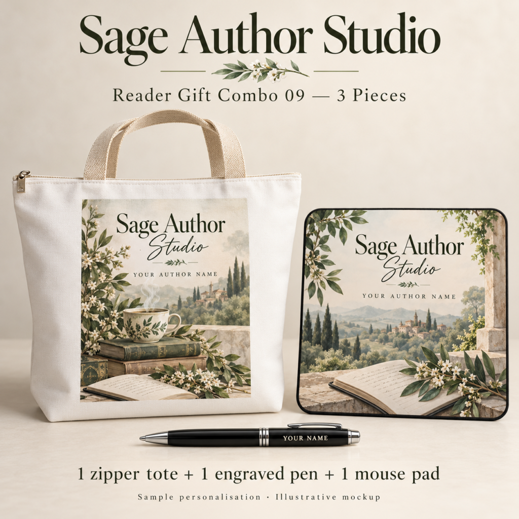 Sage Author Studio Reader Gift Combo 09 — 3 Pieces