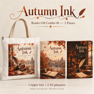 Autumn Ink Reader Gift Combo 08 — 3 Pieces