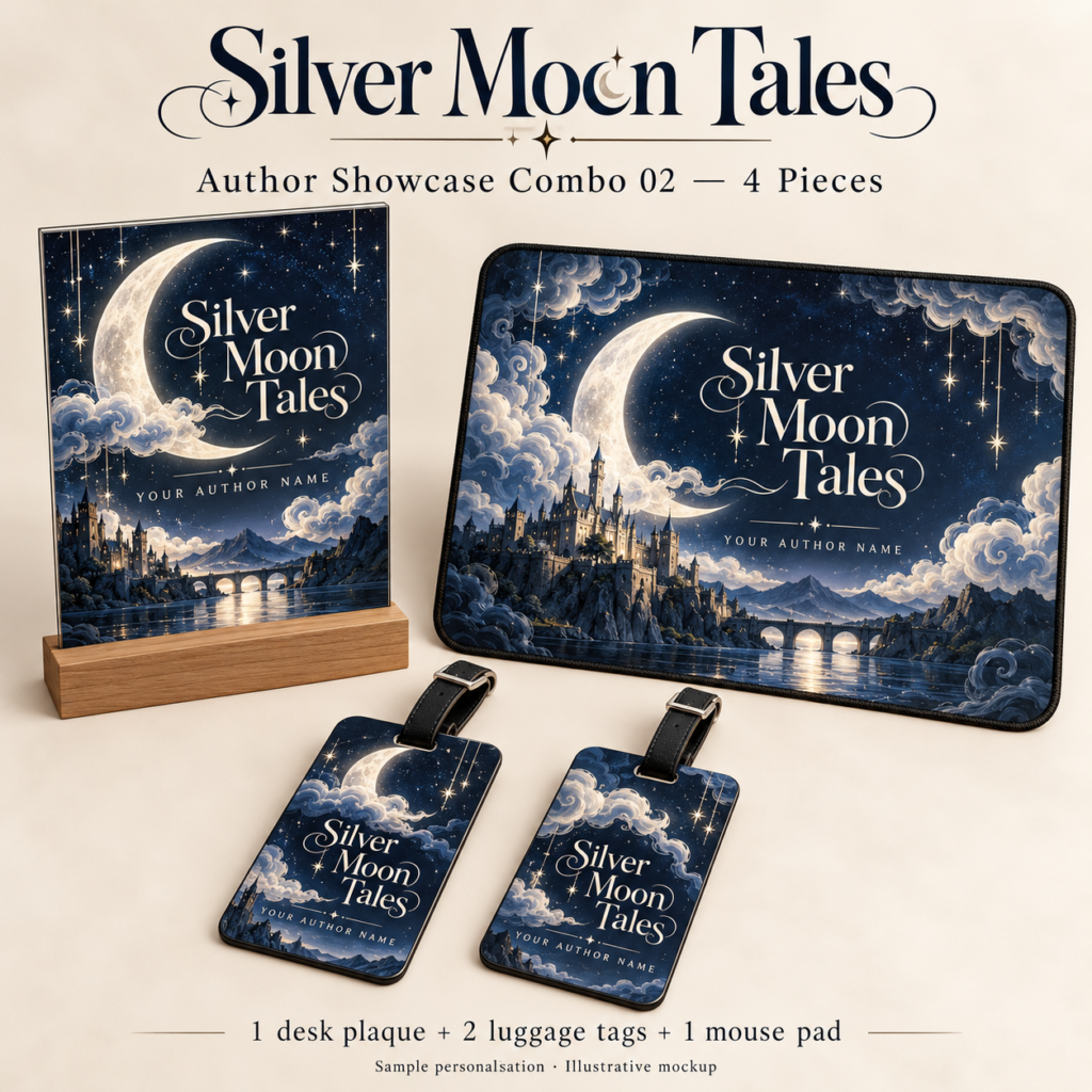 Silver Moon Tales Author Showcase Combo 02 — 4 Pieces