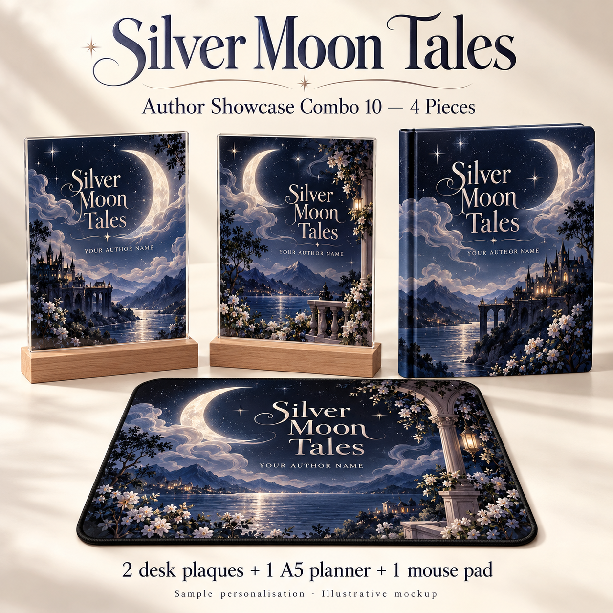 Silver Moon Tales Author Showcase Combo 10 — 4 Pieces