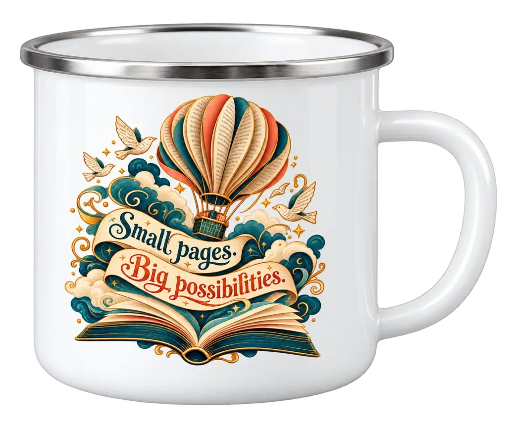 Big Possibilities Enamel Mug