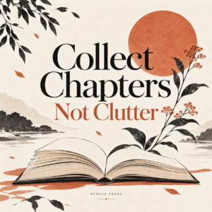 Collect Chapters Not Clutter 11 oz Coffee Mug