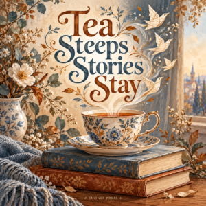 Tea Steeps Stories Stay 120-Piece Jigsaw Puzzle