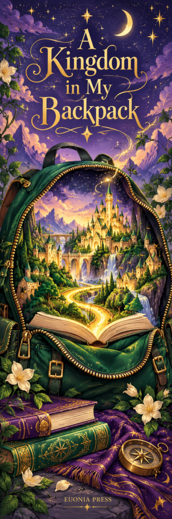A Kingdom in My Backpack — Bookmark & Notebook Combo