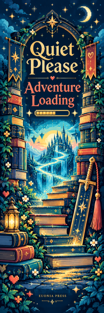 Quiet Please Adventure Loading Acrylic Bookmark