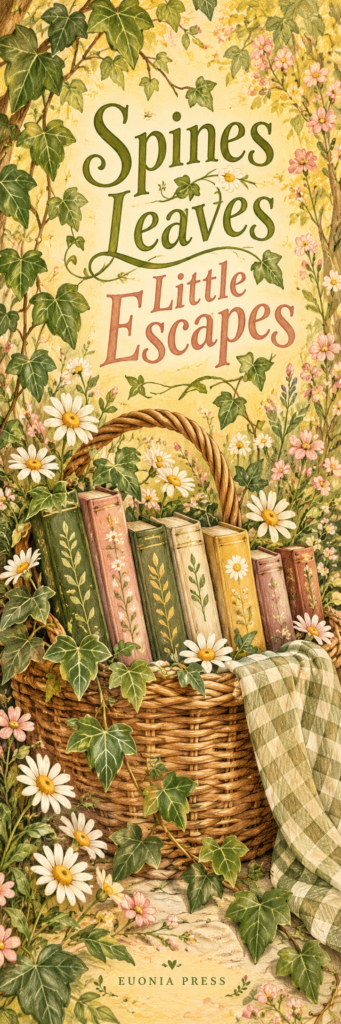 Spines Leaves Little Escapes — Bookmark & Mug Combo