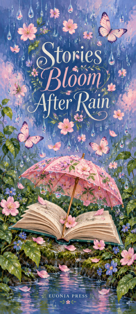 Stories Bloom After Rain — Bookmark & Mug Combo