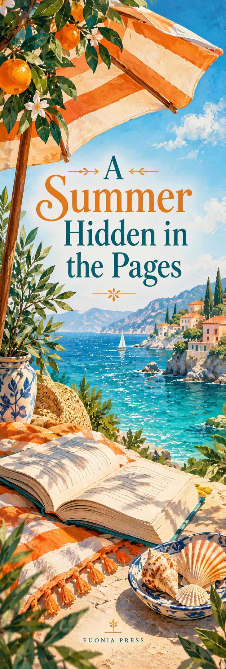 A Summer Hidden in the Pages — Bookmark & Puzzle Combo - Image 2
